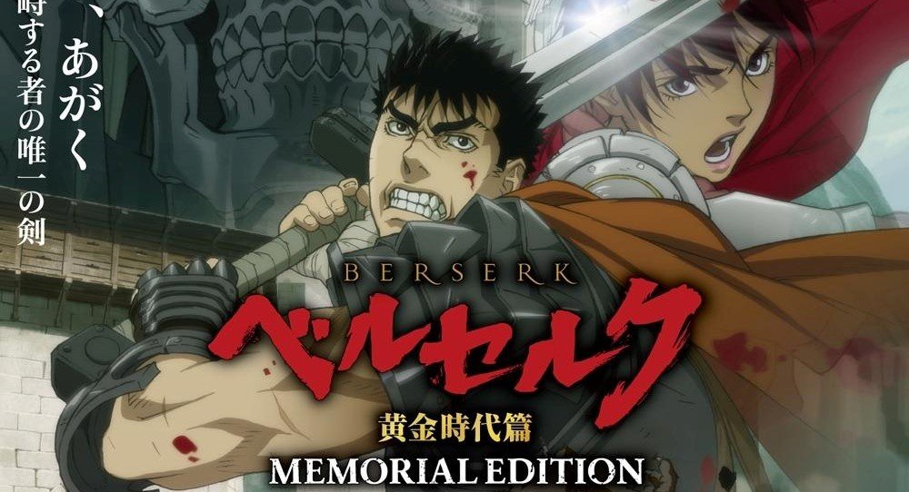 Trailer de Berserk The Golden Age Arc Relançamento