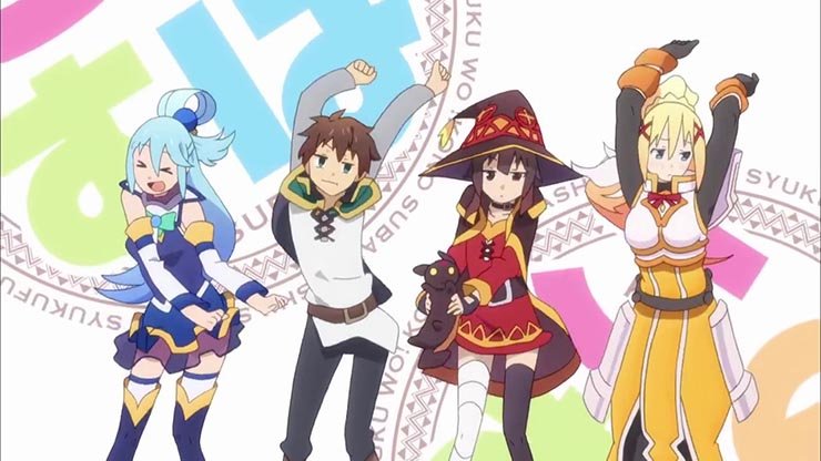 3ª TEMPORADA de KONOSUBA e Megami-ryou o ANIME MAIS QUENTE da