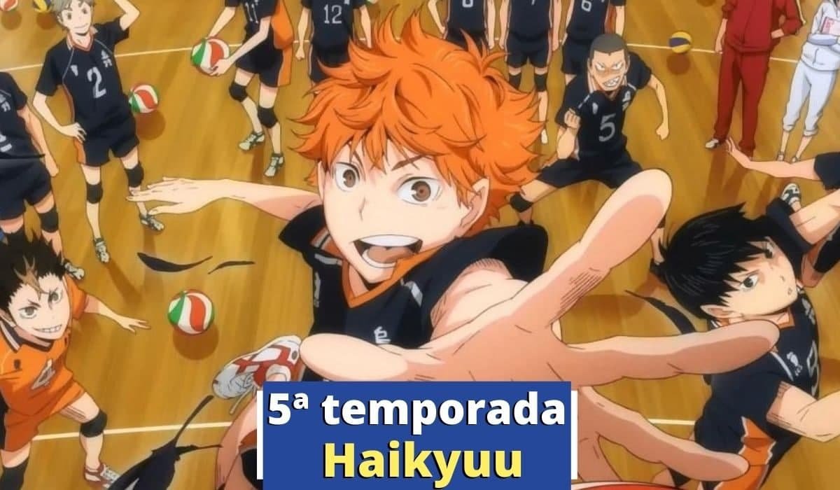 Quando será lançada a 5ª temporada de haikyuu