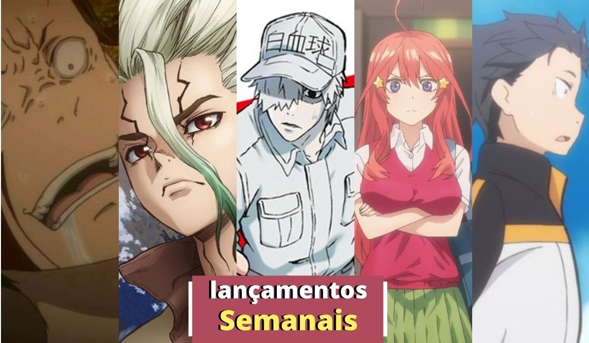 Guia Completo de Lançamentos Semanais dos Animes Janeiro 2021