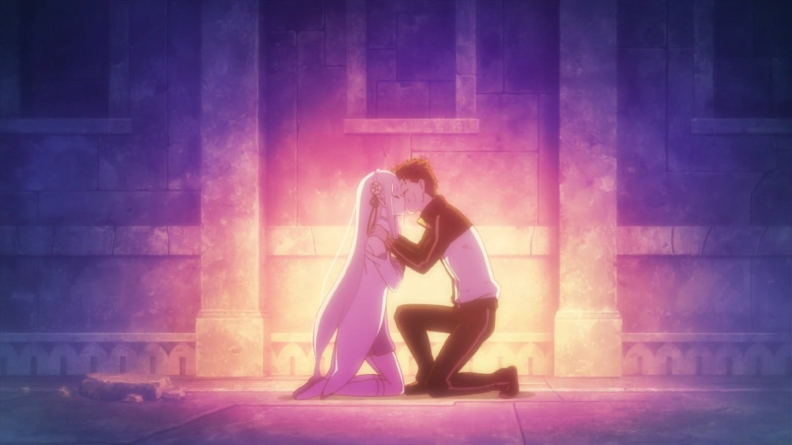 Re:Zero 2 Parte 2 Episódio 2 - Beijo de Emília e Subaru