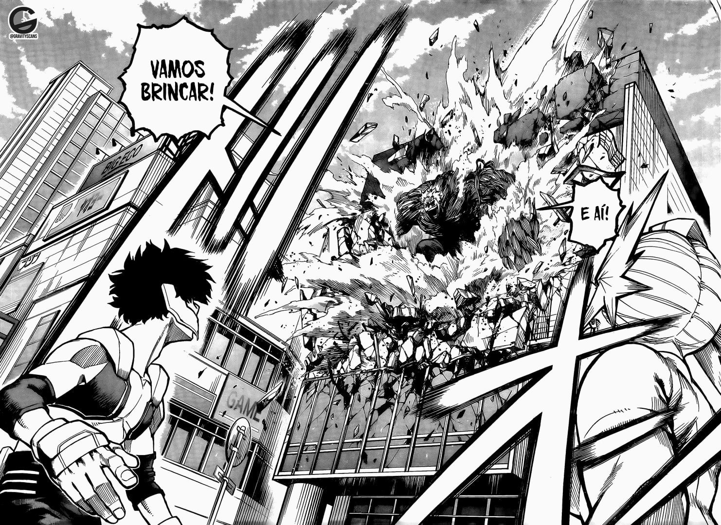 Capítulo 307 de My Hero Academia - Muscular