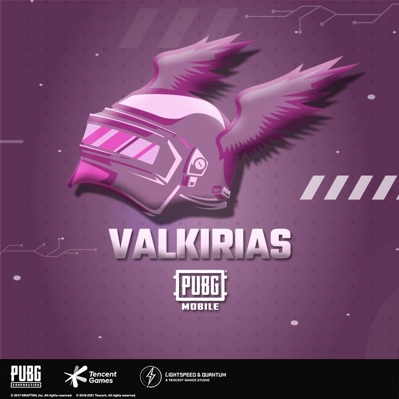 PUBG MOBILE e Projeto Valkirias