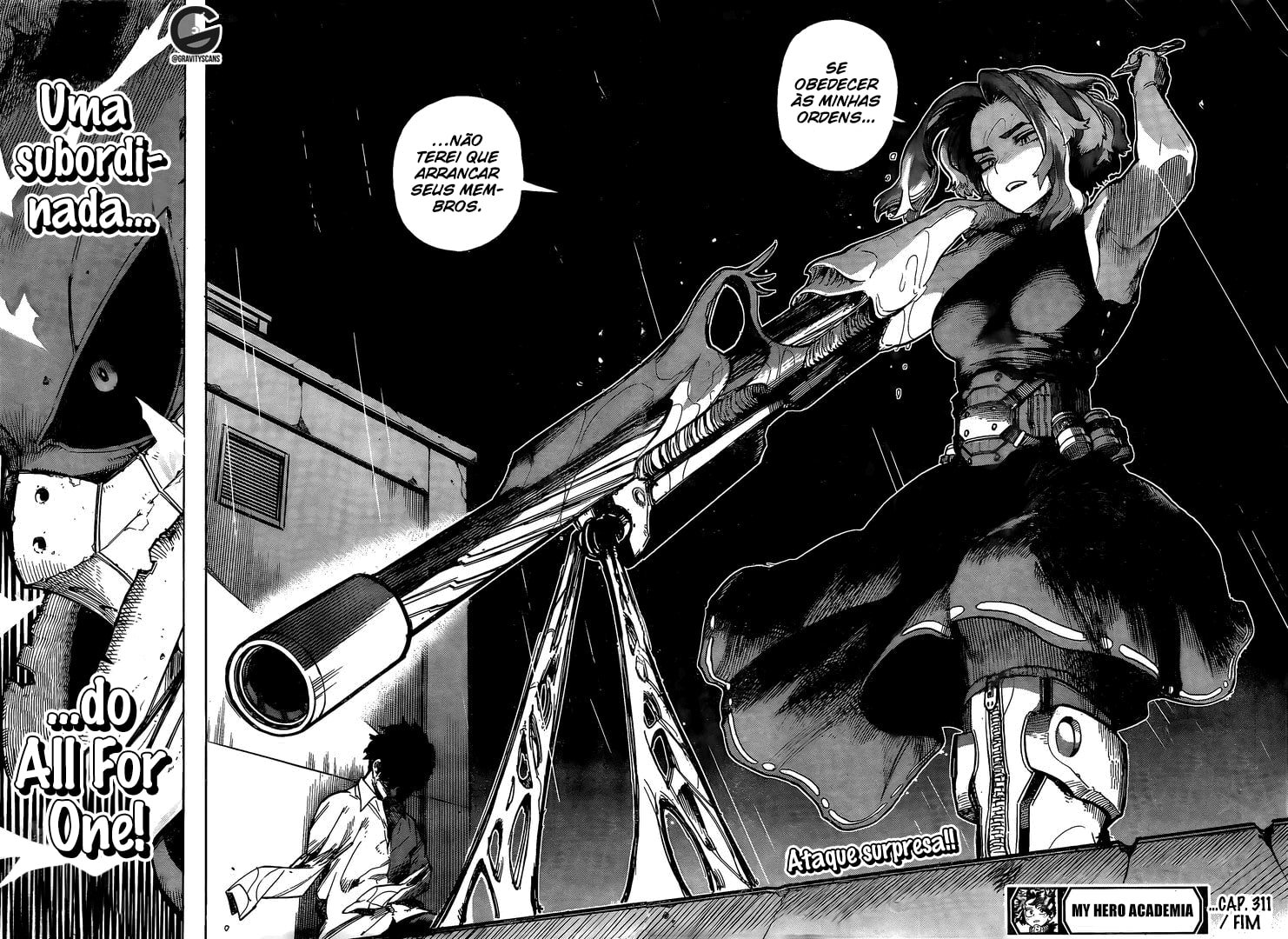 Capítulo 311 de My Hero Academia - Deku
