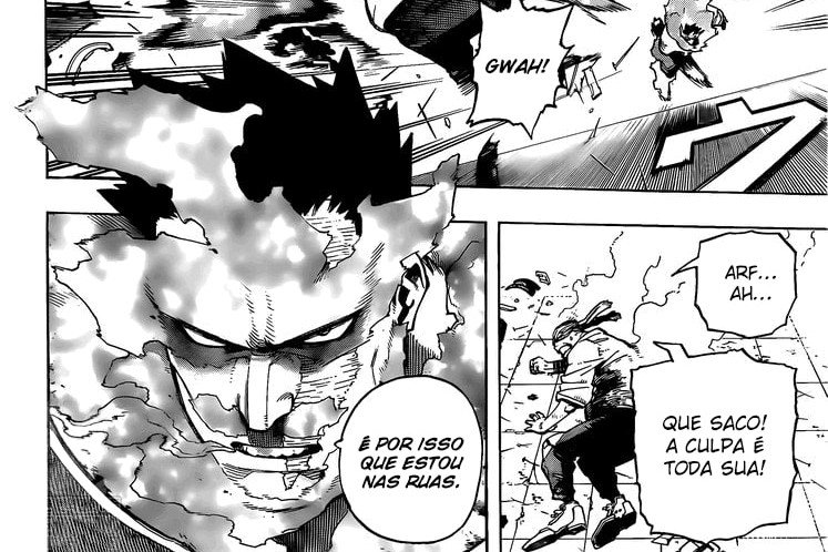 Capítulo 311 de My Hero Academia - Endeavor