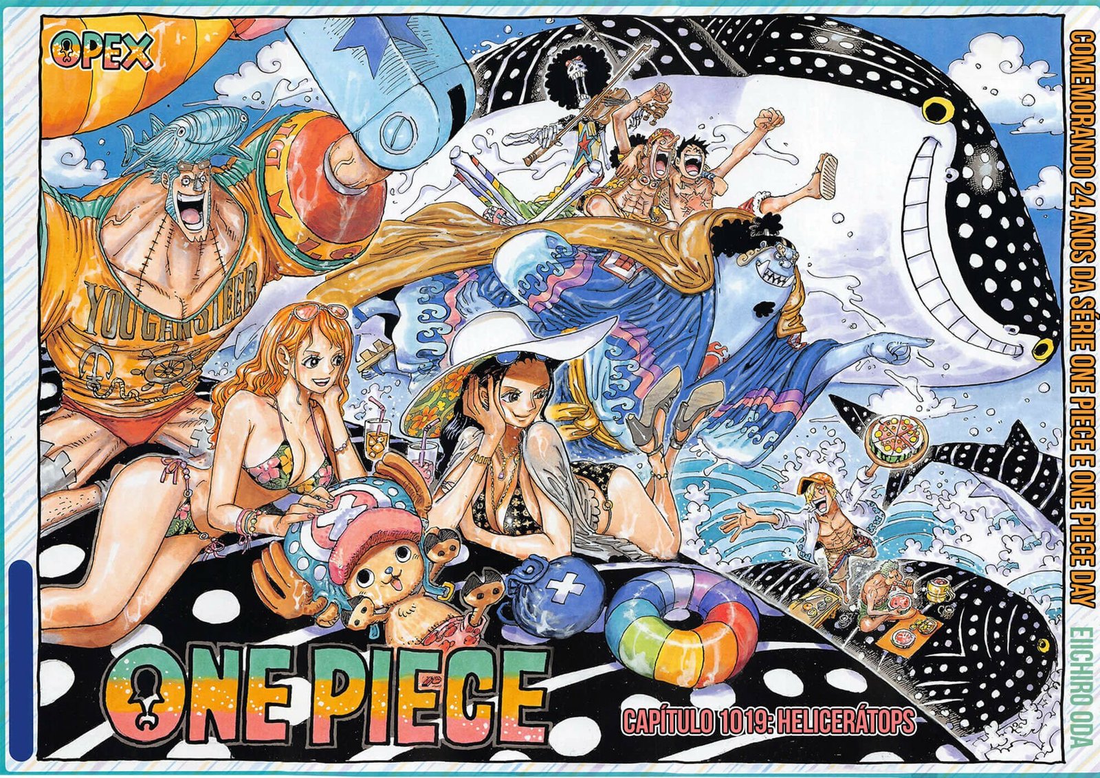 One Piece Capítulo 1020 - ODA CONFIRMOU QUE SANJI É O IMEDIATO DO