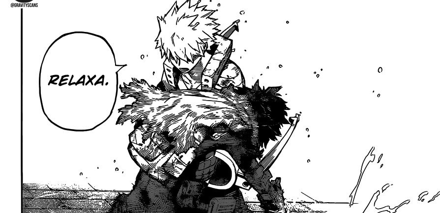 Capítulo 322 de My Hero Academia - Deku e Bakugou