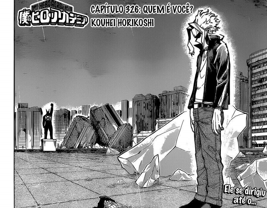 Capítulo 326 de My Hero Academia - All Might