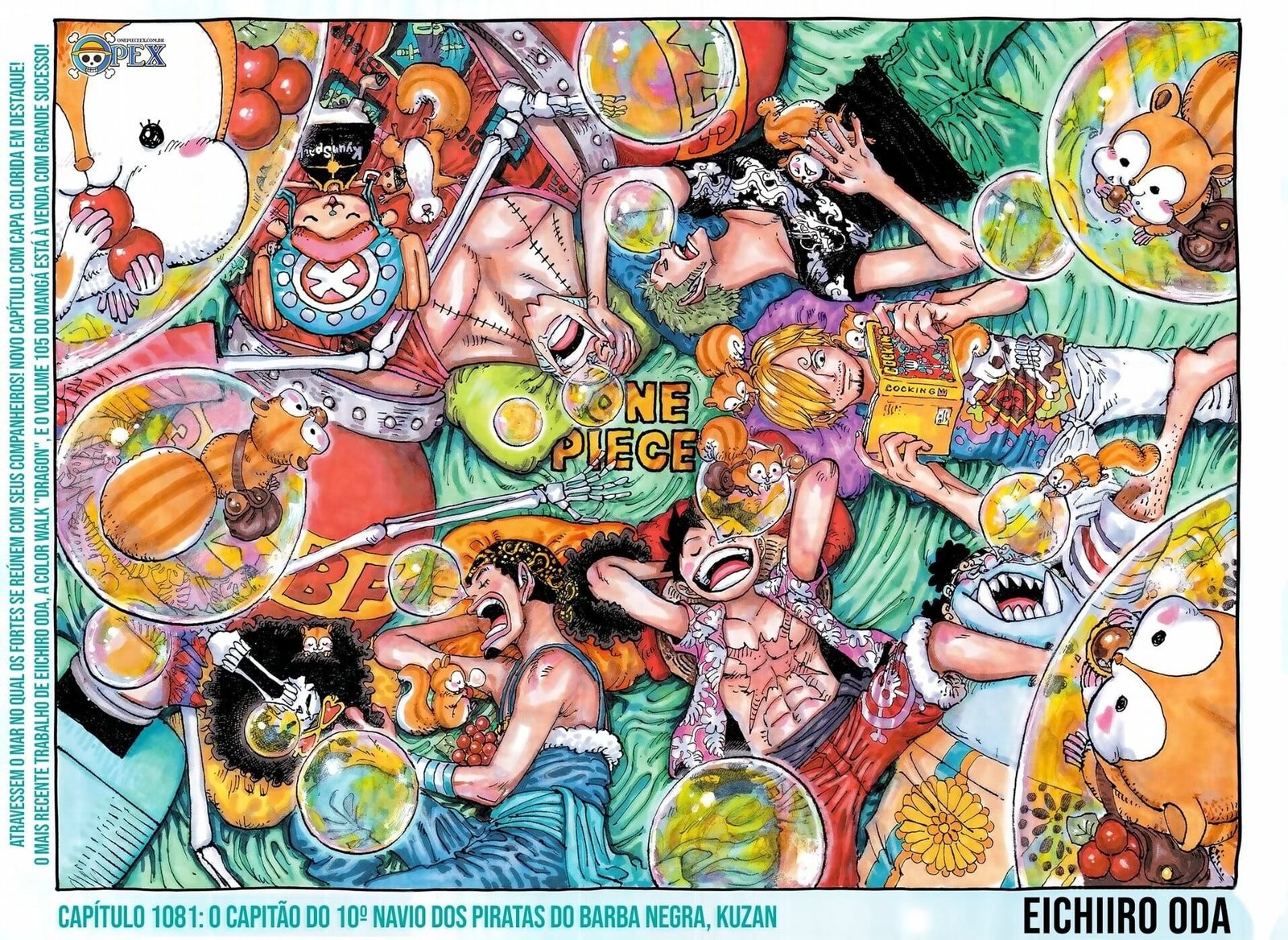 Capítulo 1081 de One Piece - Capa